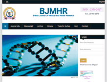 Tablet Screenshot of bjmhr.com